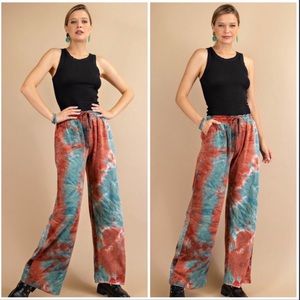 Kori Wide Leg Tie Dye Lounge Pants